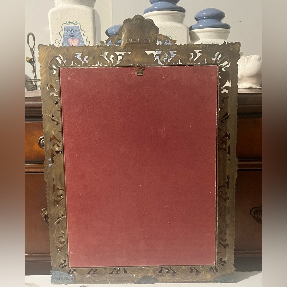 Infant Samuel vintage brass frame - Picture 2 of 4